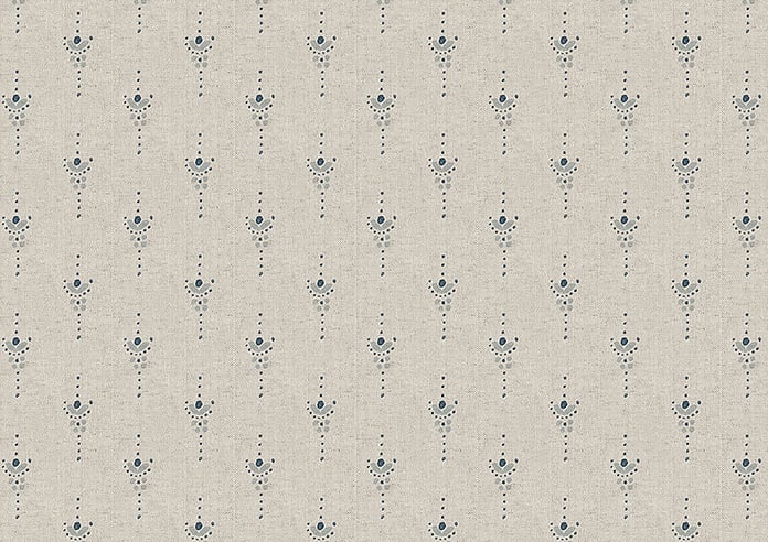 Emily Bond Honor, Fowey Blue - Twist&Fit Roman Blind - Image 8